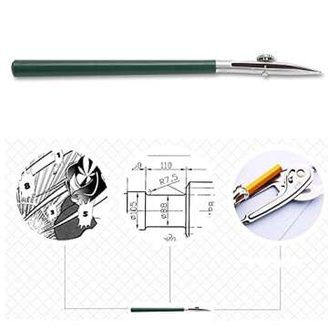 Fine Line Masking Fluid Pen Line Masking Artists Ruling Pen Comic Tool Painting Supplies StationeryArt Ruling Pen for Drawing Mounting(117 (Small)) Painting Tools