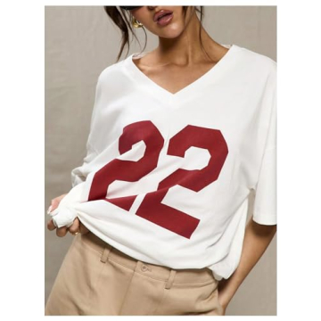 Soly Hux Oversized Jersey Shirt for Women - Summer Style