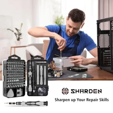 SHARDEN 122 in 1 Precision Screwdriver Set for Electronics