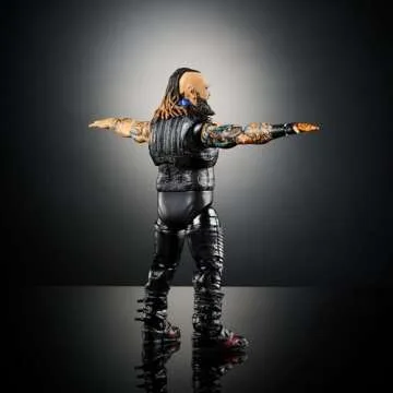Mattel WWE Ultimate Edition Action Figure & Accessories, 6-inch Bray Wyatt Collectible Set, Swappable Heads & Hands, 30 Articulation Points