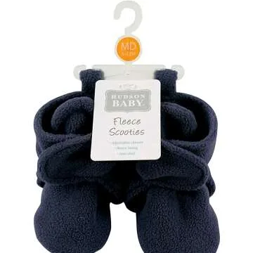 Hudson Baby Fleece Booties for Cozy Feet