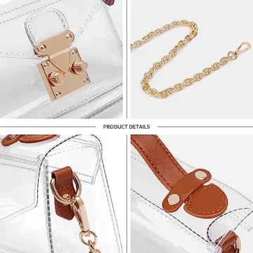 Clear Stadium Purse for Women - Fashionable & Durable