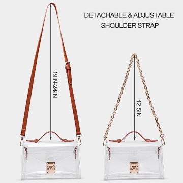 Clear Stadium Purse for Women - Fashionable & Durable