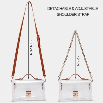 Clear Stadium Purse for Women - Fashionable & Durable