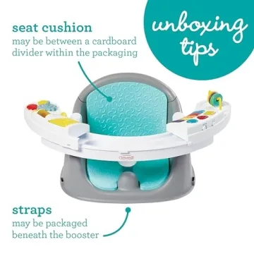 Infantino 3-in-1 Discovery Seat - Musical Baby Booster