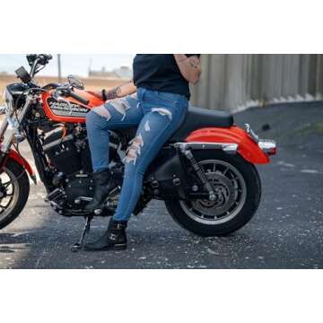 Willie & Max Motorcycle Swingarm Bag - Durable & Stylish