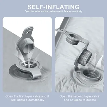 ANGELBLISS Baby Playpen Mat Self-Inflating Waterproof