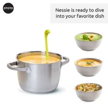 The Original Nessie Ladle by OTOTO - Soup Ladle, Cute Gifts, Funny Kitchen Gadgets, Loch Ness design, Cooking Gifts for Mom - Cute and Practical Kitchen Utensils - Unique Gifts for Women, Mothers Day