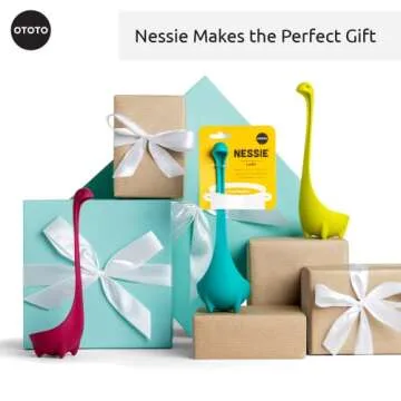 The Original Nessie Ladle by OTOTO - Soup Ladle, Cute Gifts, Funny Kitchen Gadgets, Loch Ness design, Cooking Gifts for Mom - Cute and Practical Kitchen Utensils - Unique Gifts for Women, Mothers Day