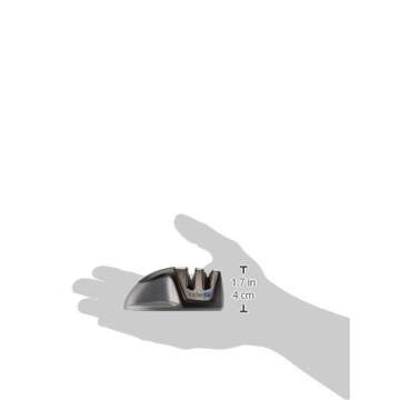 KitchenIQ Edge Grip Knife Sharpener Enhanced for Chefs