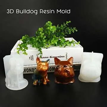 LET'S RESIN 7PCS Animal Resin Molds for DIY Crafting