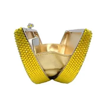 Tngan Women Cute Fruit Evening Clutch Stylish Rhinestones