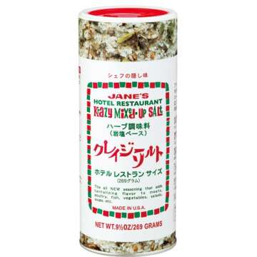 Crazy Salt herb seasoning (rock salt-based) this taste of restaurant with a single large capacity 269g
