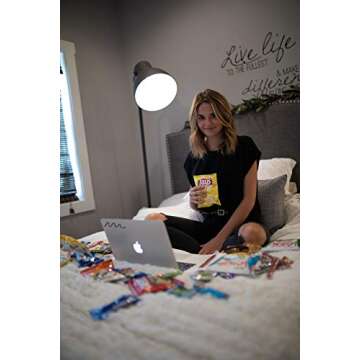 Snack Box valentines care package (40)Count Variety Pack Gift care package Candy Gift Basket - College Student Care Package, Prime Food Arrangement Chips, Cookies, Bar's - Easter, Birthday Treat for Women, Men, Adults, Teens, Kids