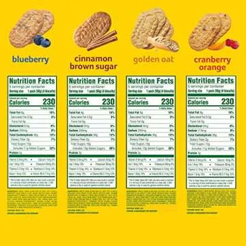 belVita Breakfast Biscuits Variety Pack, 4 Flavors, 6 Boxes of 5 Packs (30 Total Packs)