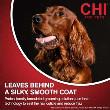 CHI for Dogs Rose Hip Oil 2 in 1 Shampoo and Conditioner
