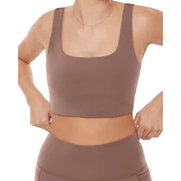 PAVOI ACTIVE Medium Support Longline Sports Bra for Women | Comfortable & Stylish Workout Wear