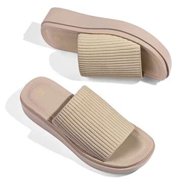 mysoft Women’s Comfortable Platform Sandals for Summer