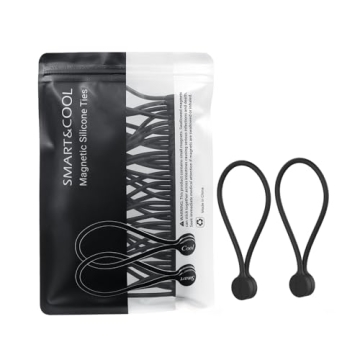 SMART&COOL Magnetic Cable Ties for Organization