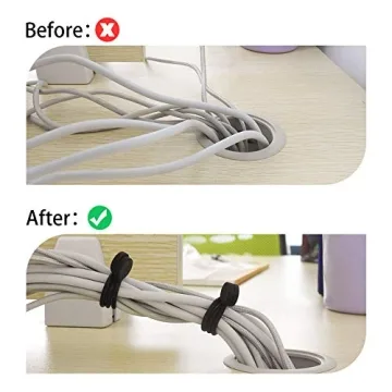 SMART&COOL Magnetic Cable Ties for Organization