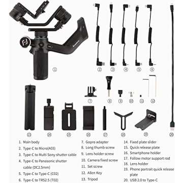FeiyuTech SCORP-Mini Gimbal Stabilizer for All Cameras
