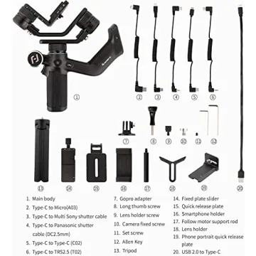 FeiyuTech SCORP-Mini Gimbal Stabilizer for All Cameras