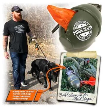 Bad Dog Gang Tactical Poop Bag Holder for Stylish Owners