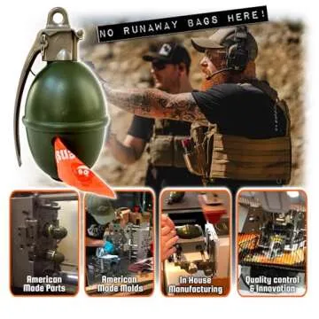 Bad Dog Gang Tactical Poop Bag Holder for Stylish Owners