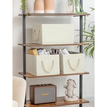 Store and Organize with StorageWorks Foldable Baskets