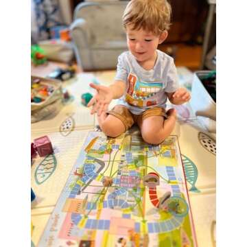 Upbounders: Picnic Panic Board Game - Cooperative Fun for Kids 4-6 (Eco-Friendly)