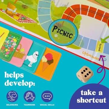 Upbounders Picnic Panic Cooperative Game for Kids 4-6