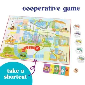 Upbounders Picnic Panic Cooperative Game for Kids 4-6