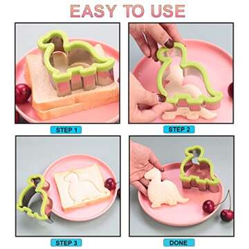 Unique 27PCS Sandwich Cutter and Sealer Set for Kids