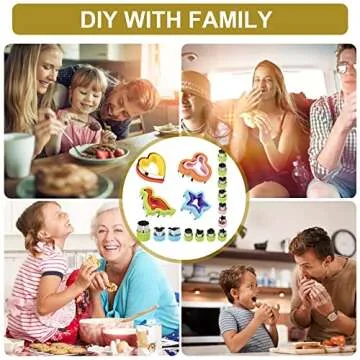 Unique 27PCS Sandwich Cutter and Sealer Set for Kids