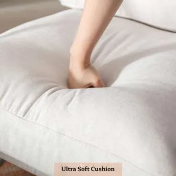 Mid Century Chenille Accent Chairs Set of 2 - Comfy & Stylish