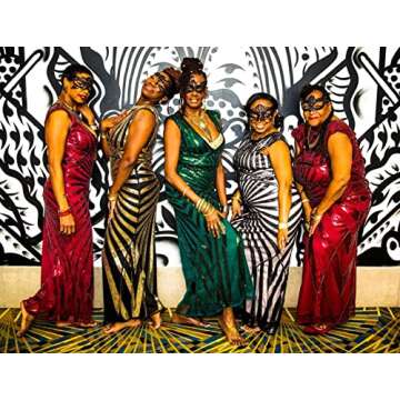 Metme Women's 1920s Vintage Fringed Sequin Long Flapper Gatsby Dress for Party,Champagne,Small