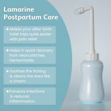 Peri Bottle for Postpartum Care and Perineal Cleansing | 12.7 OZ(Baby Blue)