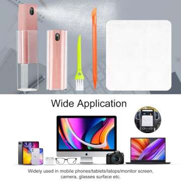 DauMeiQH 2 Pack Screen Cleaner Spray for All Devices