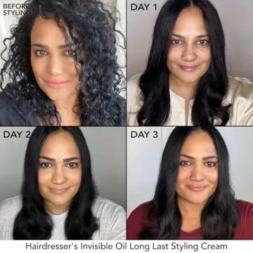 Bumble and bumble. Hairdresser's Invisible Oil Long Last Styling Cream | Hydrating, Anti Frizz, Color Safe | Curly, Wavy, Straight | With Argan Oil, Coconut Oil + Grapeseed Oil, 6.7 Fl Oz