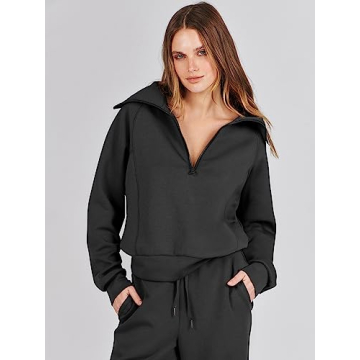 ANRABESS Women 2 Piece Sweatsuit Set - Chic Comfort