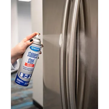 Sprayway Water-Based Stainless Steel Cleaner for Streak-Free Shine