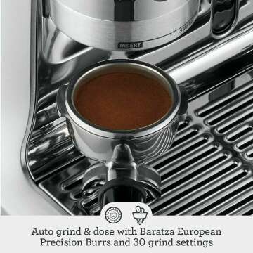 Breville Barista Pro Espresso Machine in Damson Blue