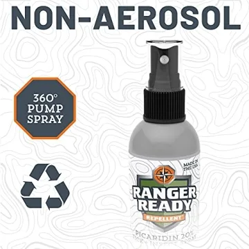 Ranger Ready Picaridin Bug Spray - Long-lasting Mosquito Protection