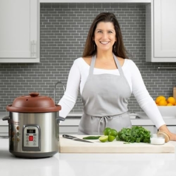 Vitaclay Smart Organic Clay Multi Stock Pot for Healthy Cooking