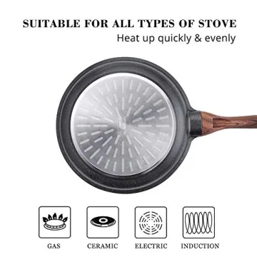 Nonstick Swiss Granite Frying Pan by SENSARTE