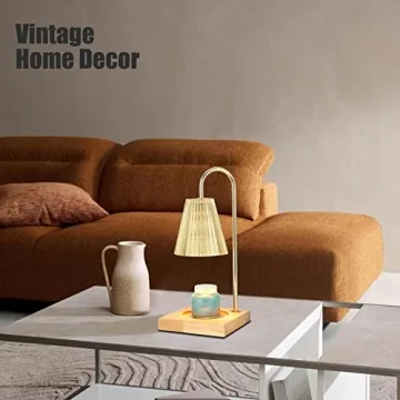 Luzdiosa Vintage Candle Warmer Lamp - Safe & Stylish