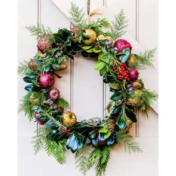 60 Artificial Cedar Sprigs for Christmas Decor