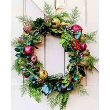 60 Artificial Cedar Sprigs for Christmas Decor