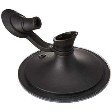 Jarware Plastic Pour Spout Lid Regular Mouth Jars, Black Oil Cruet