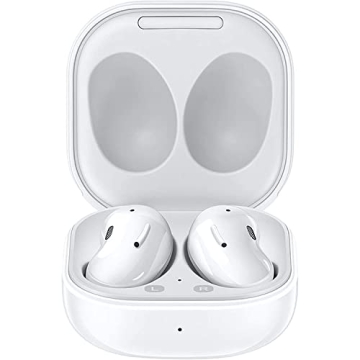 Samsung Galaxy Buds Live Active Noise-Cancelling Wireless Bluetooth 5.0 Earbuds (Mystic White)
